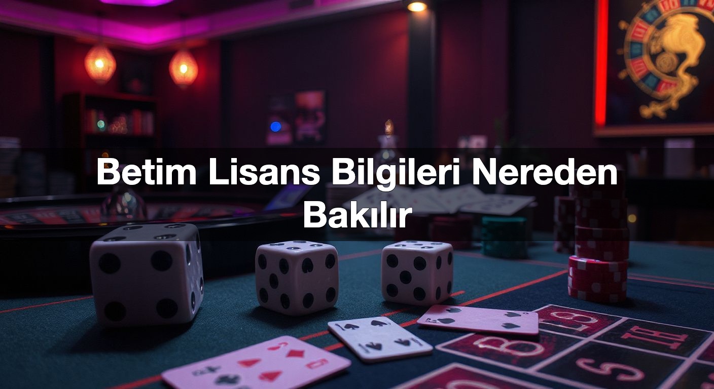 betim lisans bilgileri nereden bak l r 1792089770146